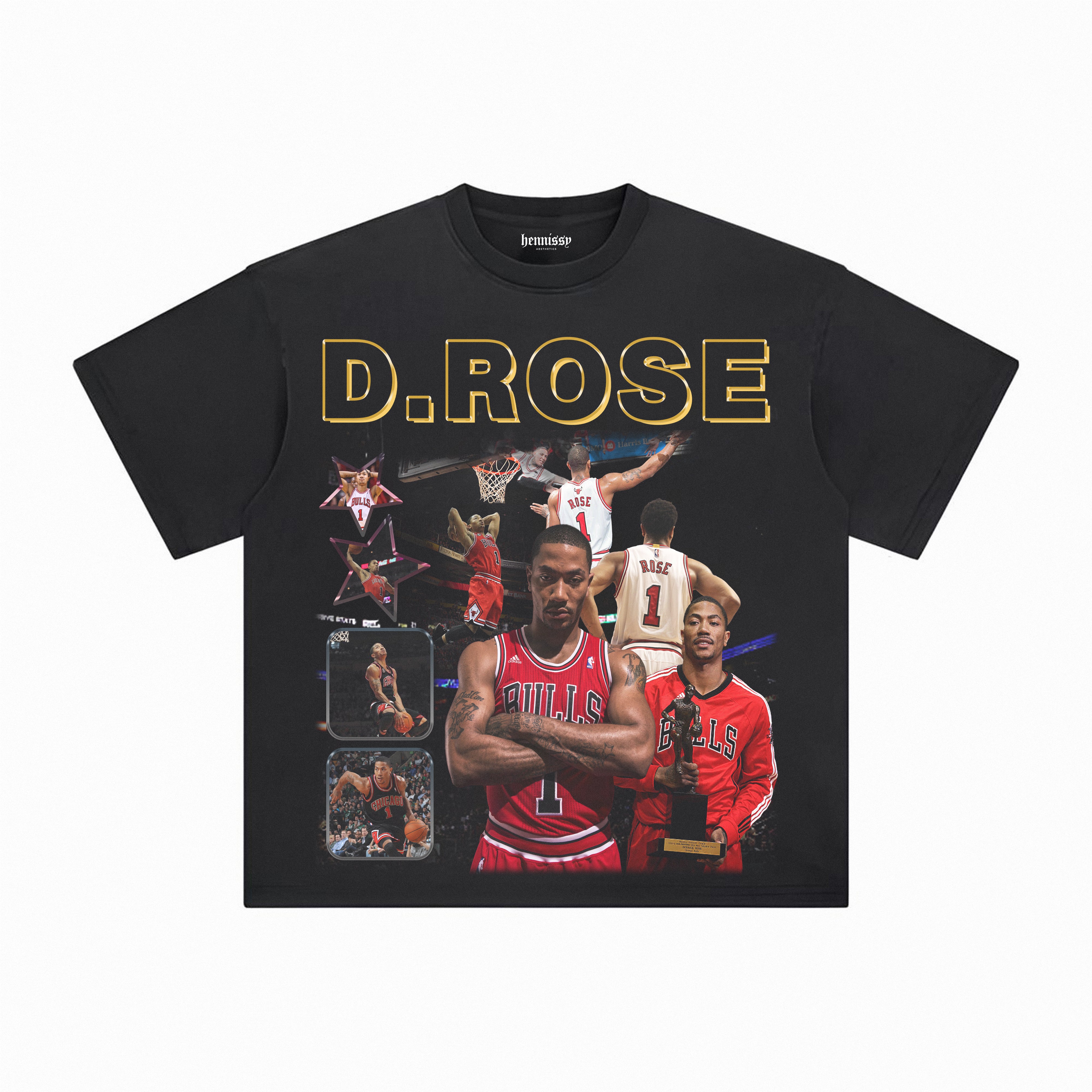 D ROSE BULLS TEE