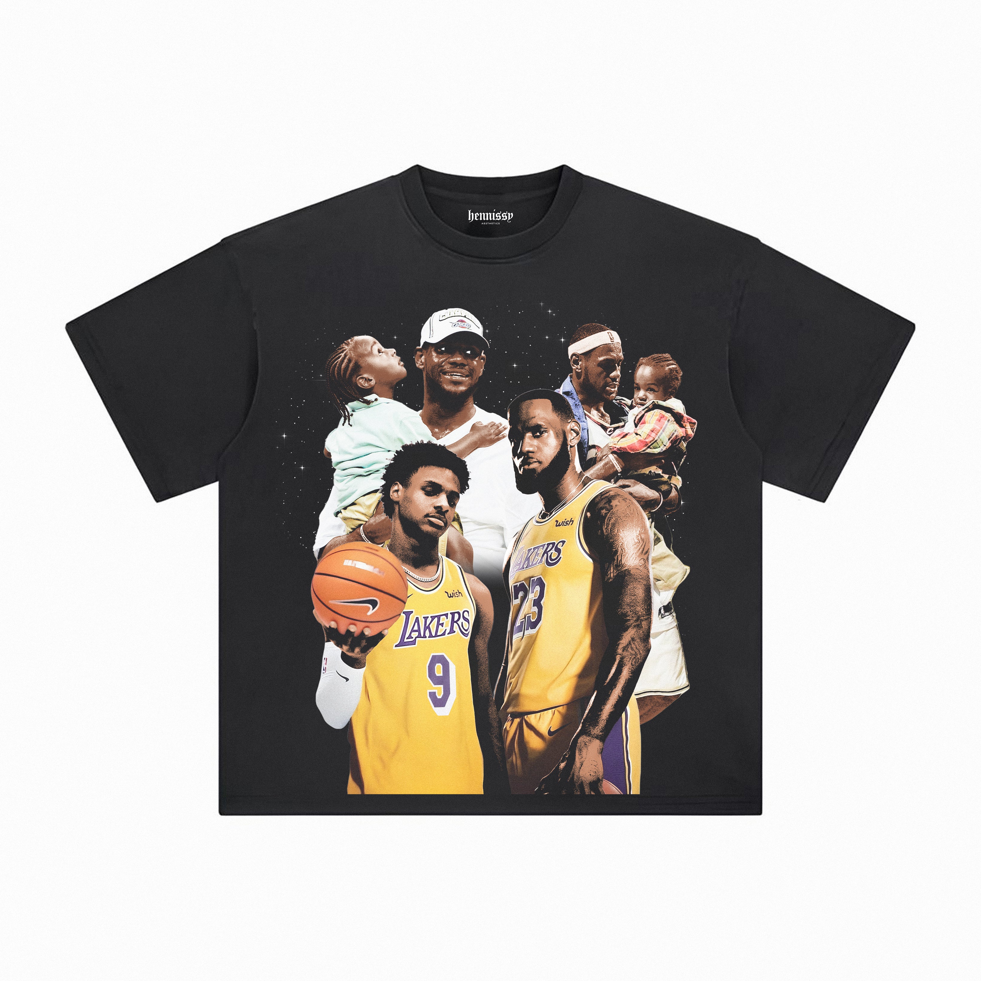 BRONNY X LEBRON LAKERS TEE