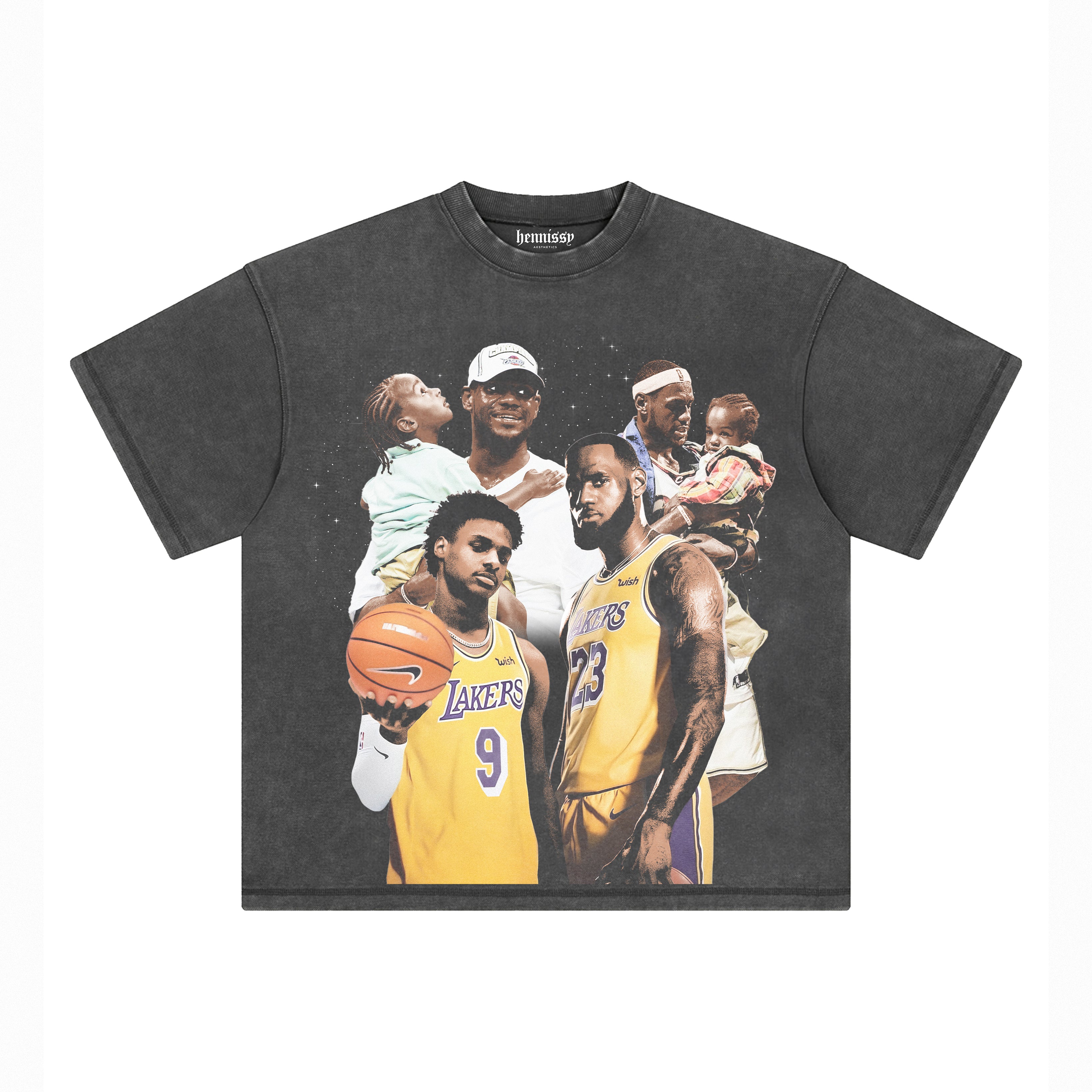 BRONNY X LEBRON LAKERS TEE