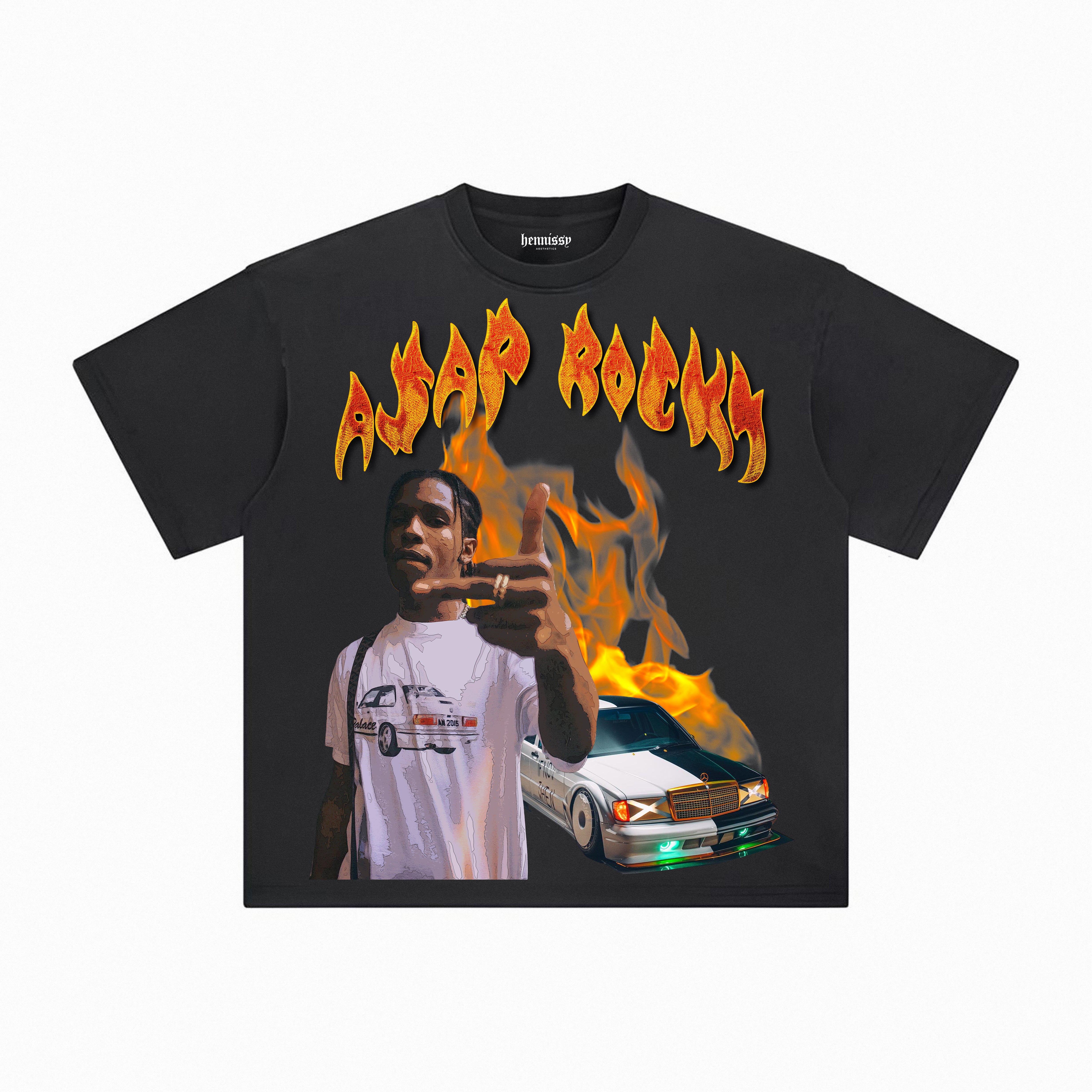 ASAP ROCKY V2 FIRE TEE