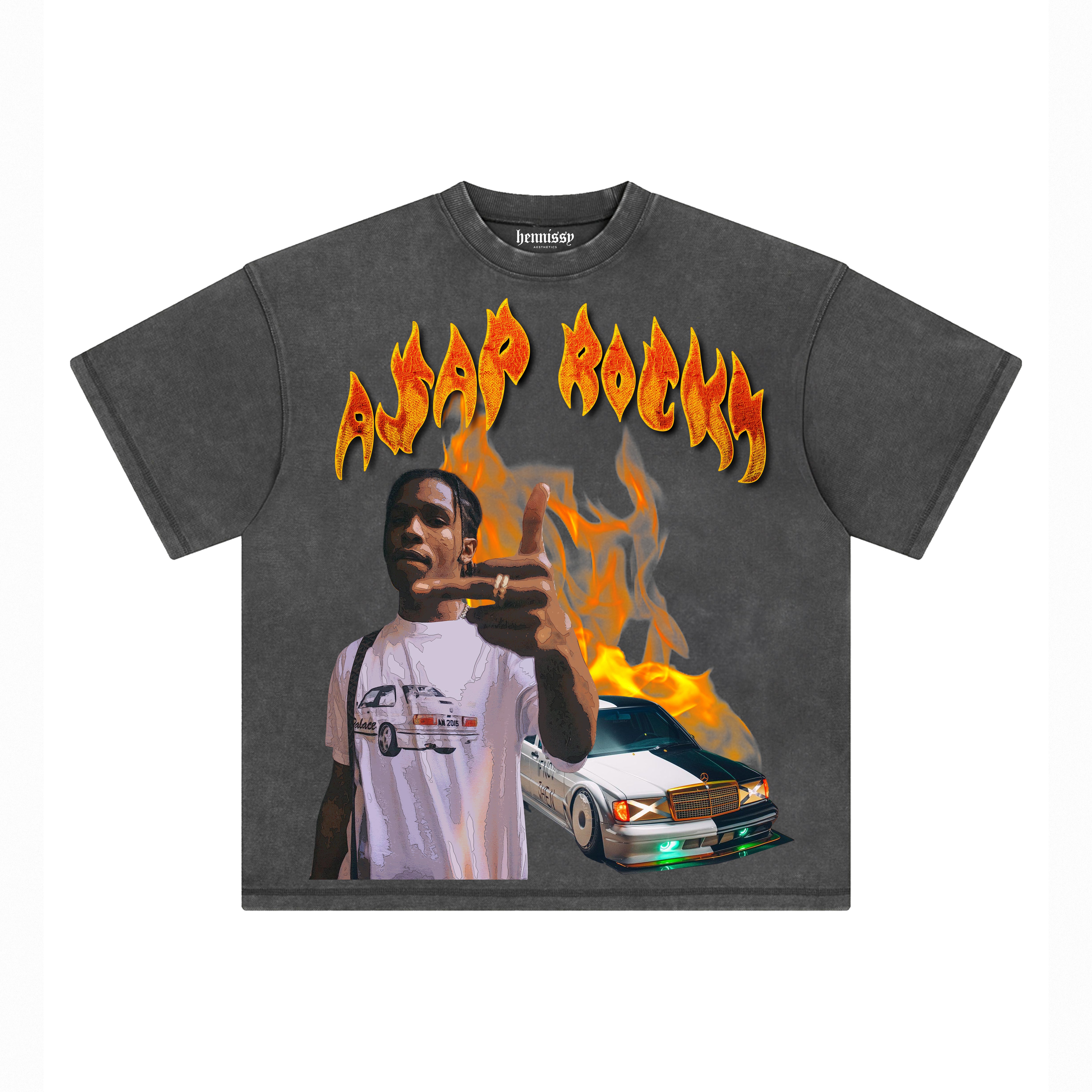 ASAP ROCKY V2 FIRE TEE