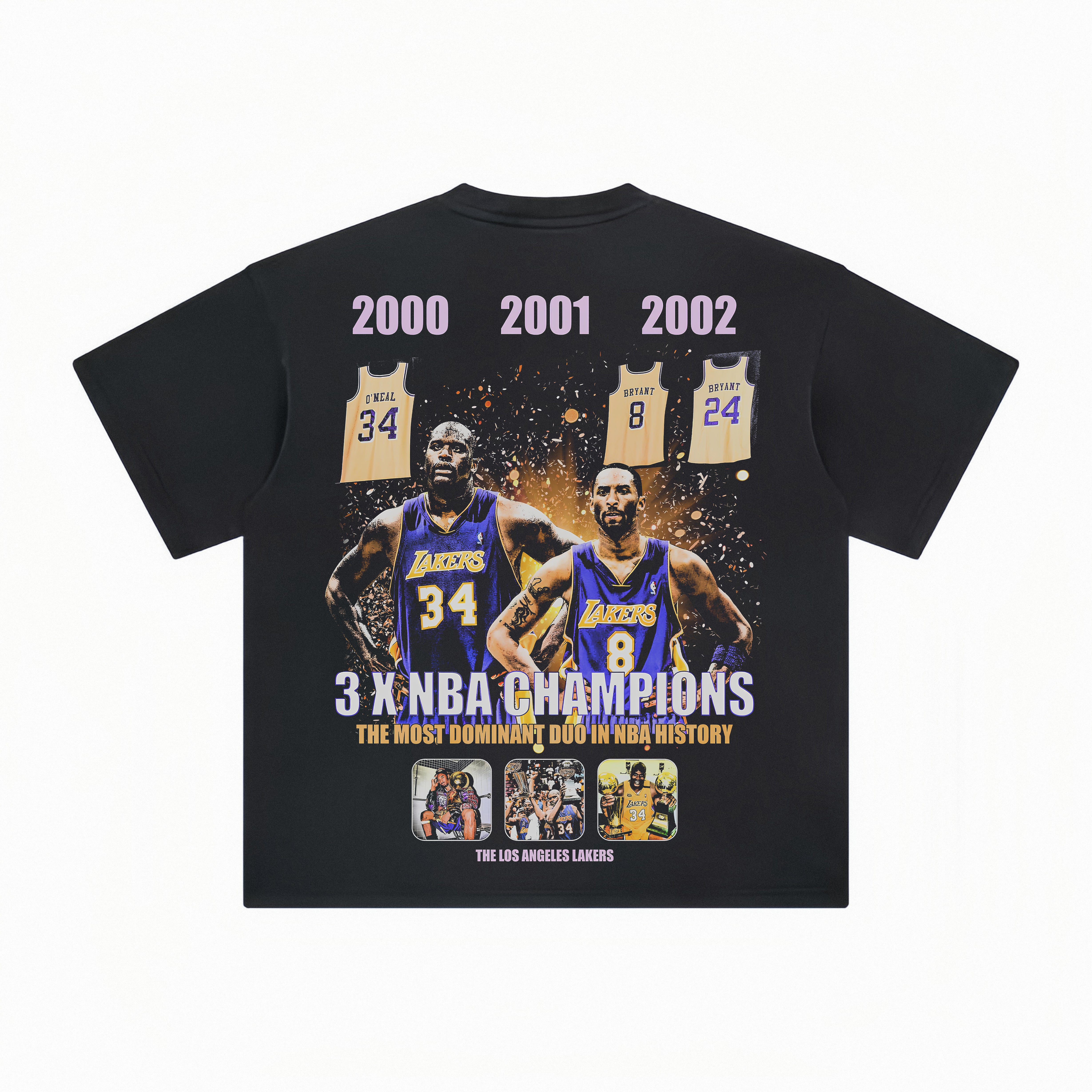 KOBE X SHAQ 3 PEAT TEE