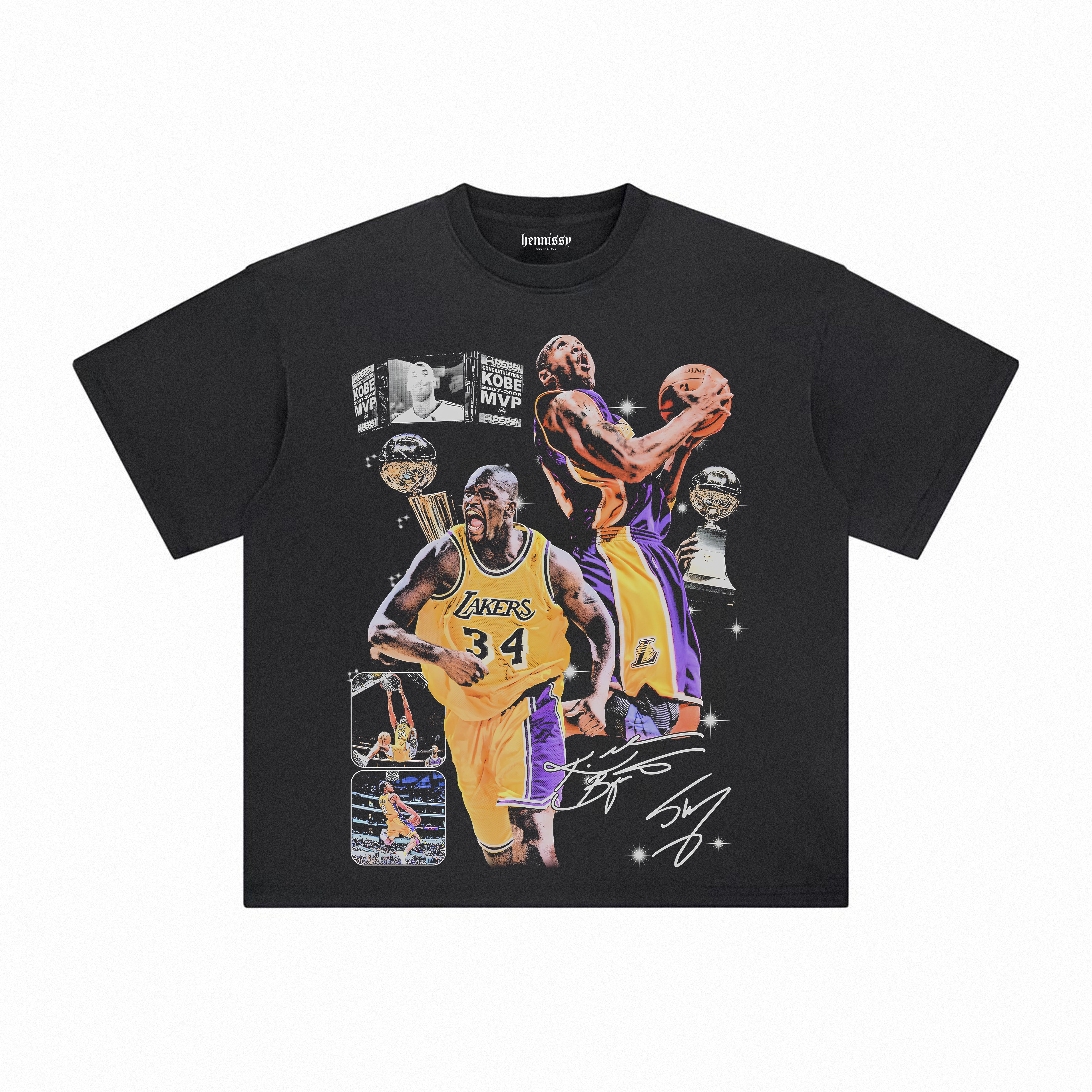 KOBE X SHAQ 3 PEAT TEE