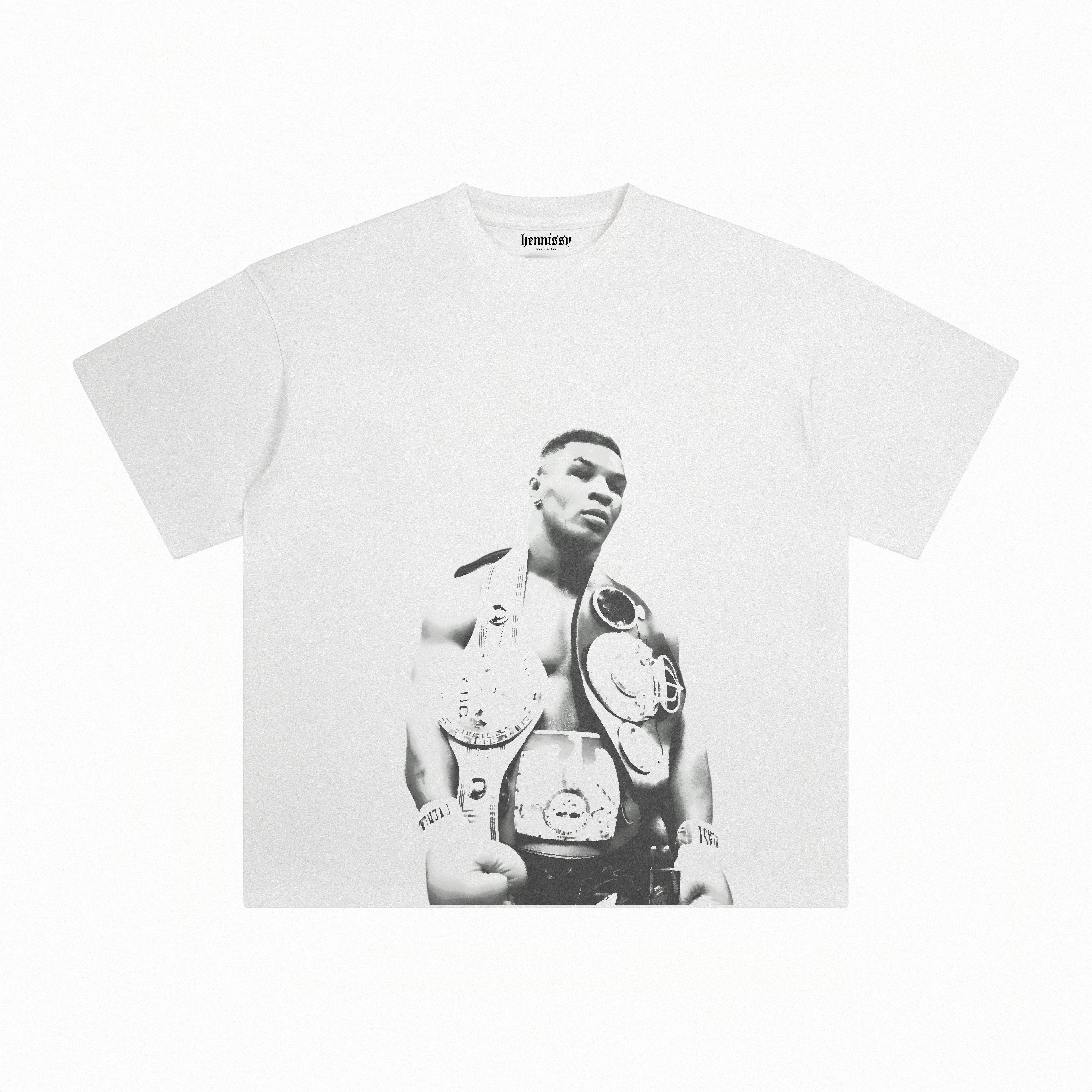 MIKE TYSON BLACK WHITE TEE